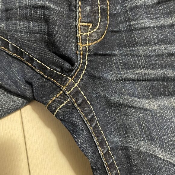 Kut From The Kloth Womens Contrast Stitch Flap So Low Kate Bootcut Jeans Sz 6 - Picture 8 of 10